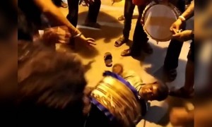 পুজো তে কখনো এভাবে নেচেছেন?