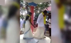 বিয়ের মাঝখানে এ কি হলো