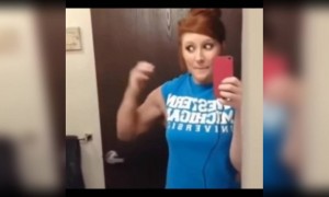 এই মেয়েটির বাইসেপ্স দেখে আপনি অবাক হয়ে যাবেন