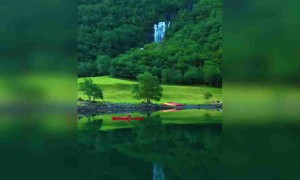 কি অপূর্ব দৃশ্য নরওয়ে থেকে!