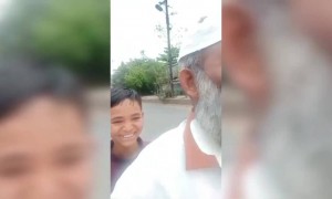 পুলিশের কথা না মেনে লকডাউনে বেরিয়ে ভিডিও বানালে কি হয় দেখুন