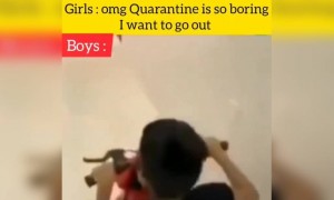 ঘরে থেকে থেকে বাচ্চাগুলো সাইকেল এক্সপার্ট হয়ে গেল