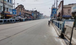 শিয়ালদা ফ্লাইওভার এত খালি দেখেছেন কখনো?