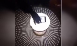 একটি বাস্কেট আর মোবাইলের ফ্ল্যাশ কি সুন্দর লাগে দেখুন