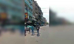 কলকাতা পুলিশ লকডাউনে নজরদারি চালালেন ড্রোনের সাহায্যে