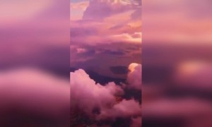 জানি না আবার কবে পপ্লেন থেকে এরকম মেঘ দেখতে পাবো