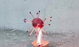 করোনা ভাইরাস কে হলো পোড়ানো