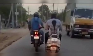 দূর থেকে মেয়ে মনে হলো, কিন্তু সামনে এসে দেখা গেলো অন্য কিছু