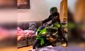 লকডাউন যখন চলছে, ঘরেই বাইক চালানো যাক