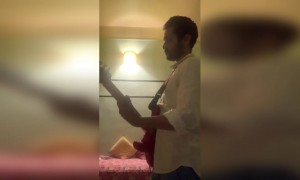 আবার দারুন গিটার বাজিয়ে শোনালেন পরমব্রত