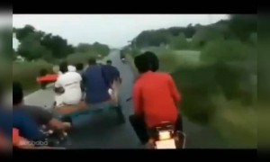 শেষ পর্যন্ত দেখুন কিভাবে এক্সিডেন্ট হলো