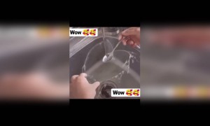 জল দিয়ে কখনো হার্ট বানিয়েছেন?