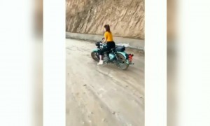 এই বাইক সামলানো খুব সহজ নয়