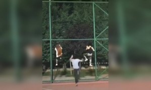 একেবারে স্পাইডারম্যান মনে হচ্ছে