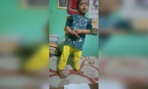 ছেলের কি মেজাজ দেখুন!