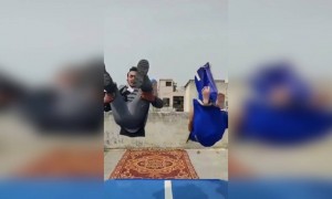 কি সুন্দর লাফাল দুজনে দেখুন