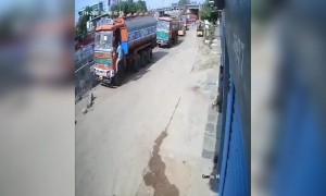 একটি চিতাবাঘ শহরে করলো প্রবেশ, দেখুন কি হলো