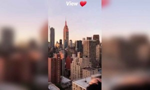 ফাঁকা নিউ ইয়র্ক কি সুন্দর লাগছে দেখুন