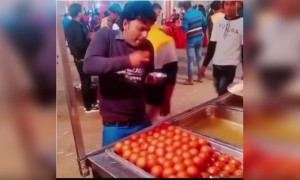 গরম খাবার মুখে গেলে ঠিক এরকমই হয়