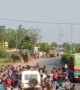 রায়পুরের রাস্তা দেখা গেল হাতি