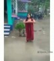বৃষ্টিতে নাচতে গিয়ে কি হলো দেখুন